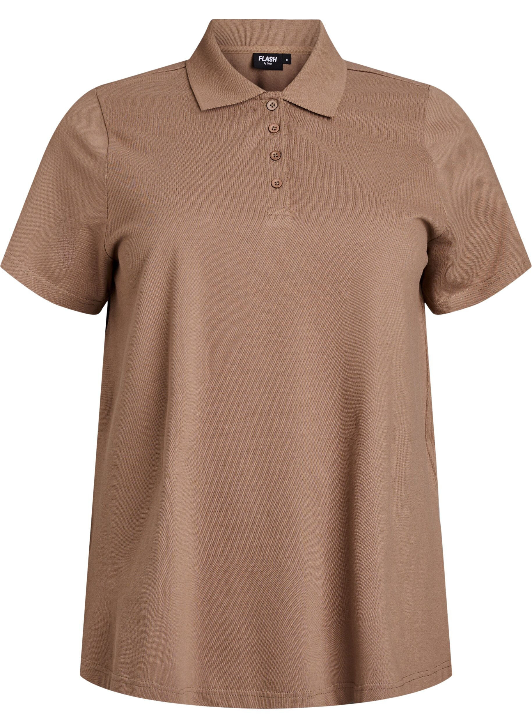 Polo shirt with short sleeves