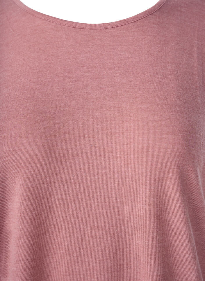Jersey blouse with 3/4 sleeves, Red, Packshot image number 2
