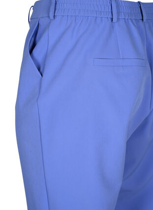 Straight leg trousers with pockets, Wedgewood, Packshot image number 3