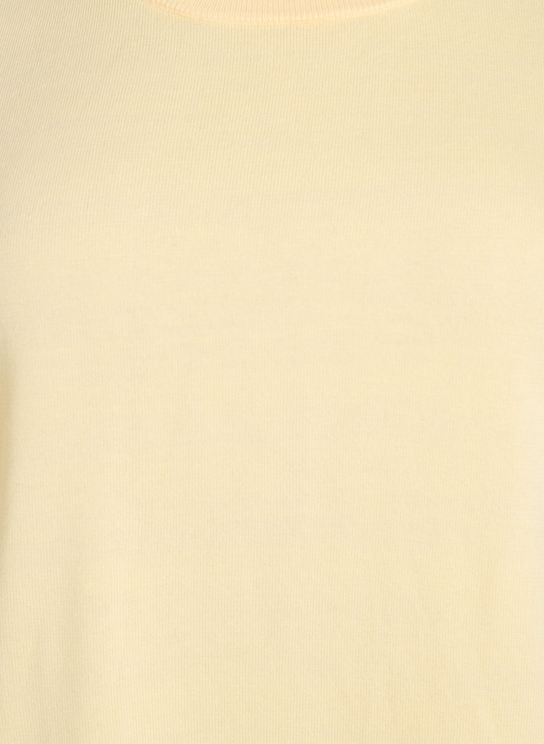 Zizzifashion FLASH - Fine-knit blouse with short sleeves, Yellow, Packshot image number 2