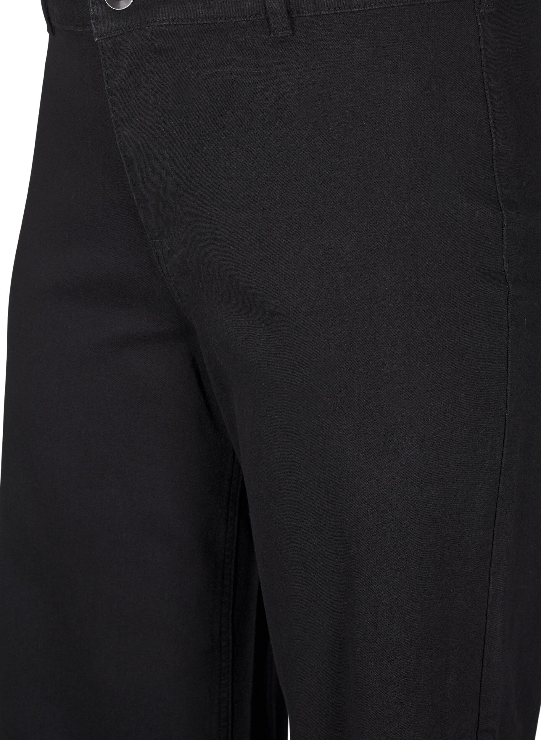 ZizzifashionWide-leg jeans, Black, Packshot image number 2