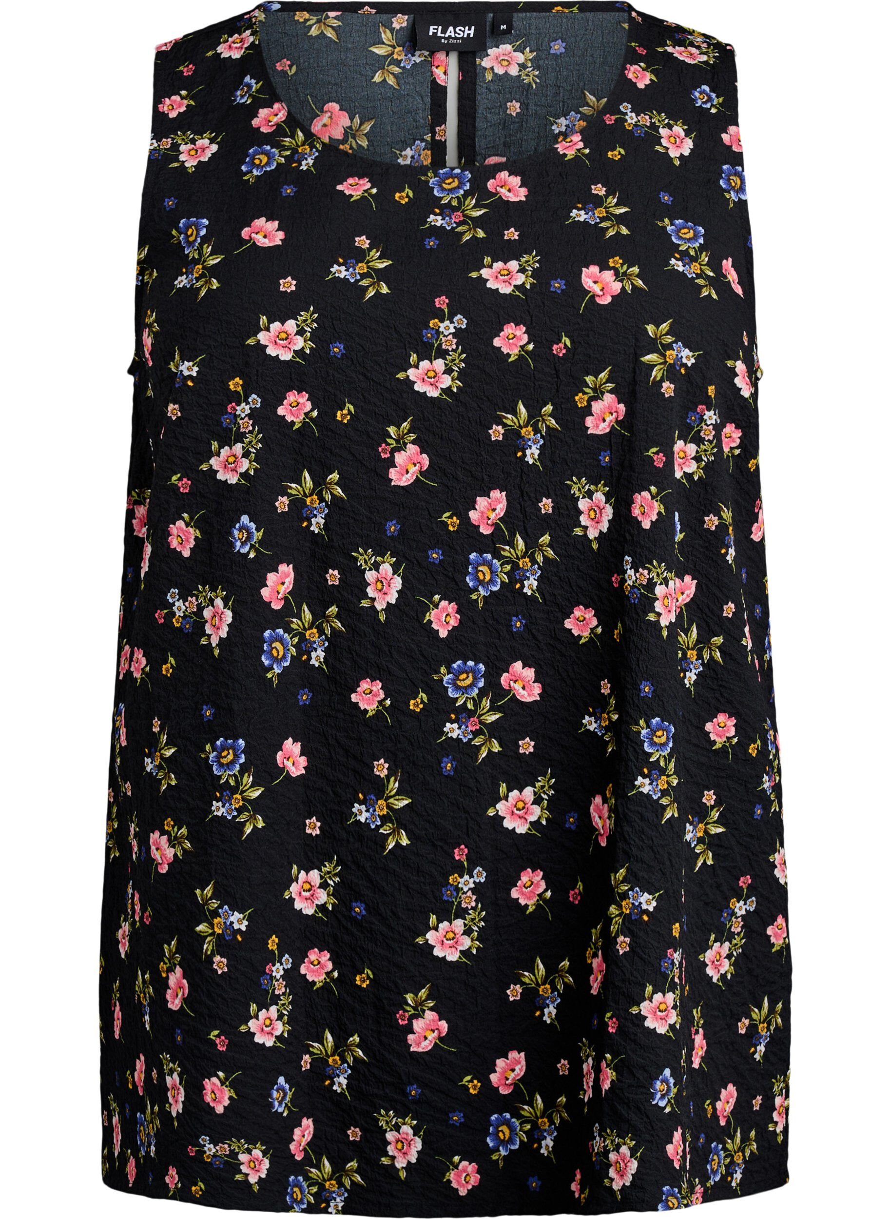 FLASH - Sleeveless top with texture