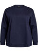 Sweatshirt with crew neck, Blue, Packshot image number 0