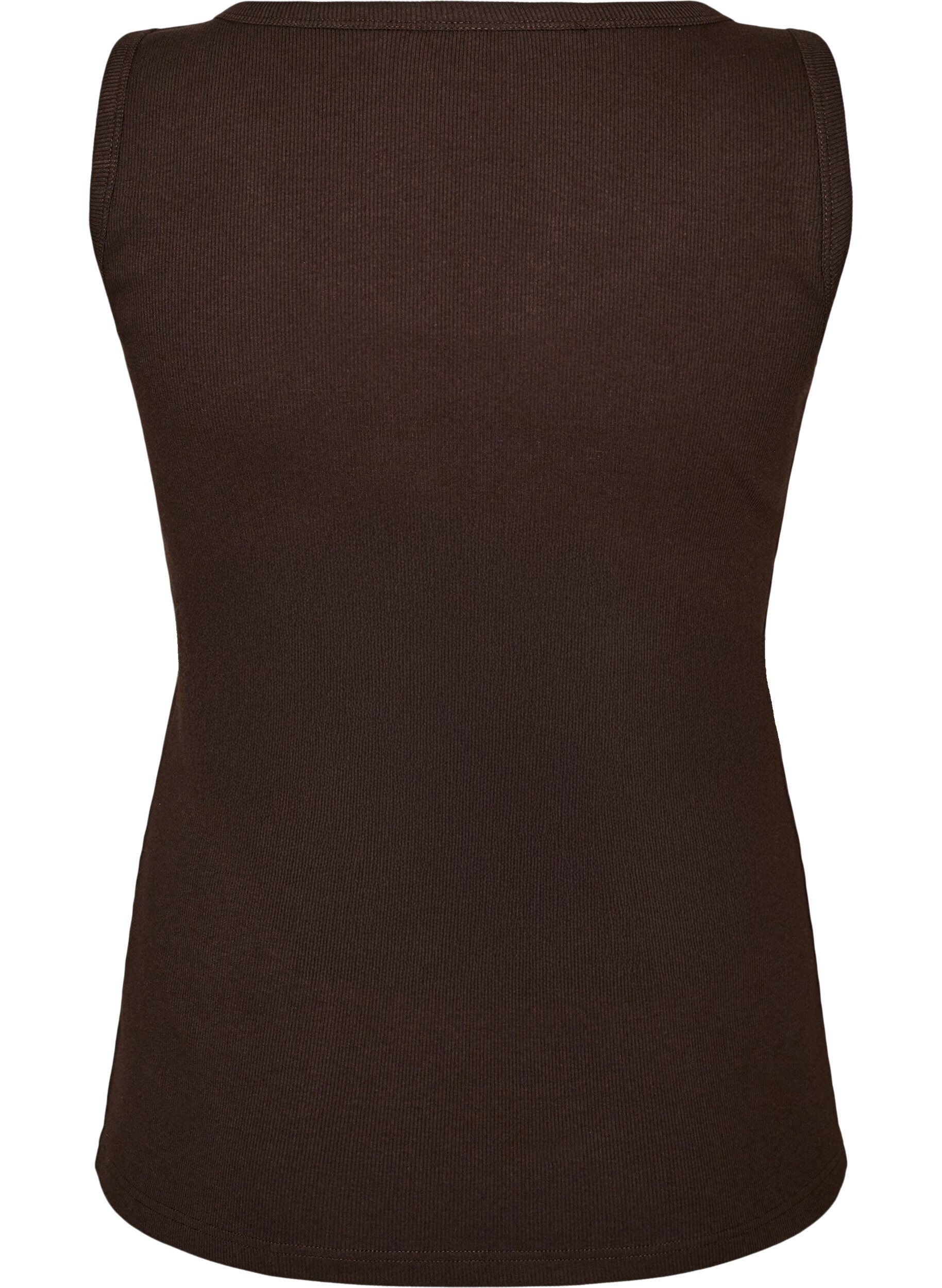 ZizzifashionFitted top with motif, Brown, Packshot image number 1