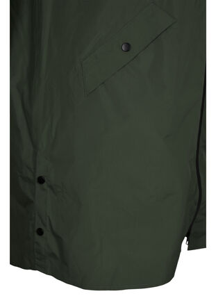 Raincoat with pockets and hood, Forest Night, Packshot image number 3