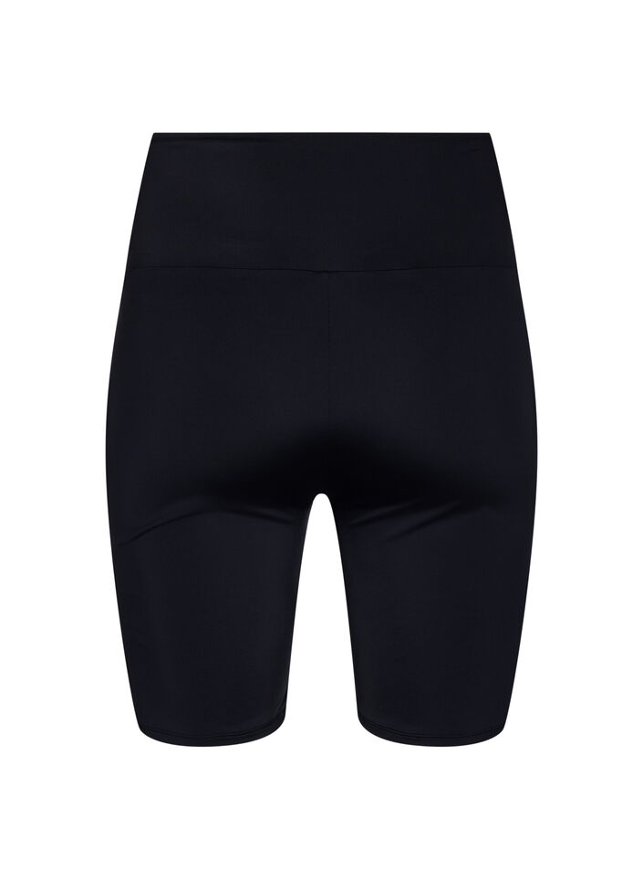 Long swim shorts, Black, Packshot image number 1