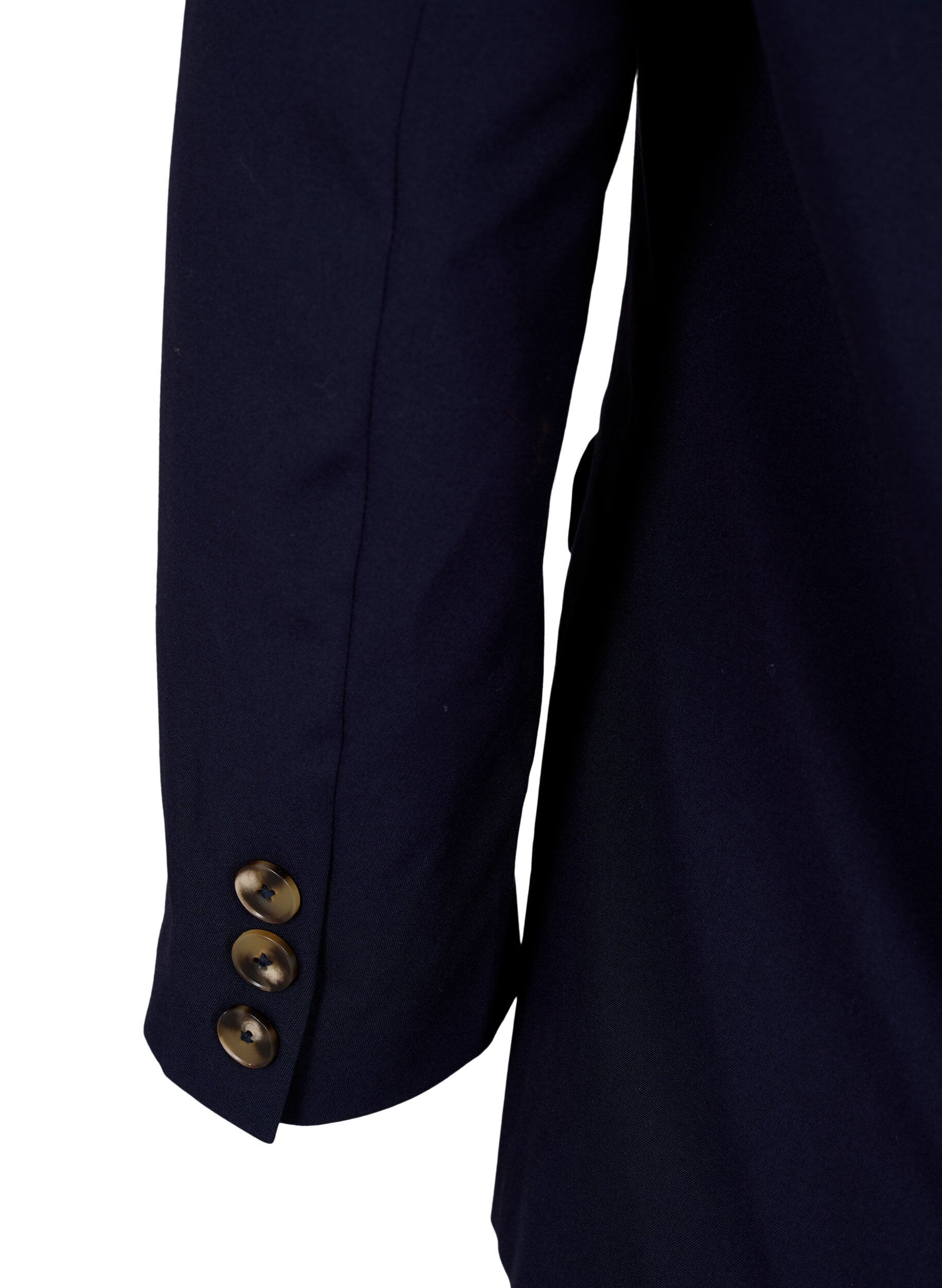 Zizzifashion Classic blazer with button closure, Night Sky, Packshot image number 3