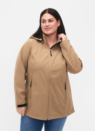 	 Softshell jacket with detachable hood, Amphora, Model image number 0