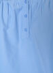 Blouse with smock and 3/4 sleeves, Blue, Packshot image number 2