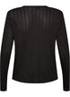 Cardigan in organic cotton with eyelet embroidery, Black, Packshot image number 1