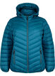 Lightweight jacket with hood, Petrol, Packshot image number 0