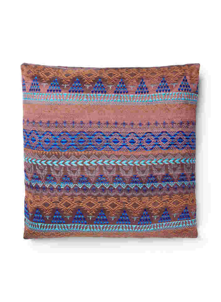 Patterned pillowcase, Nomad/Blue Comb, Packshot
