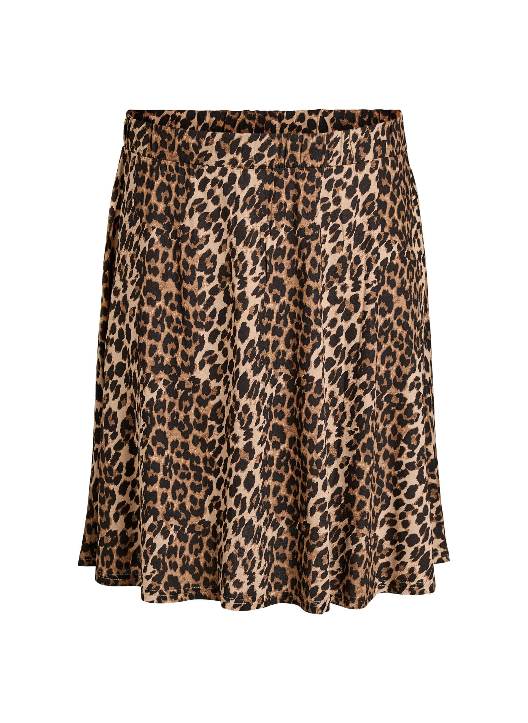 Zizzifashion2-pack skater skirts in viscose, Black, Packshot image number 2