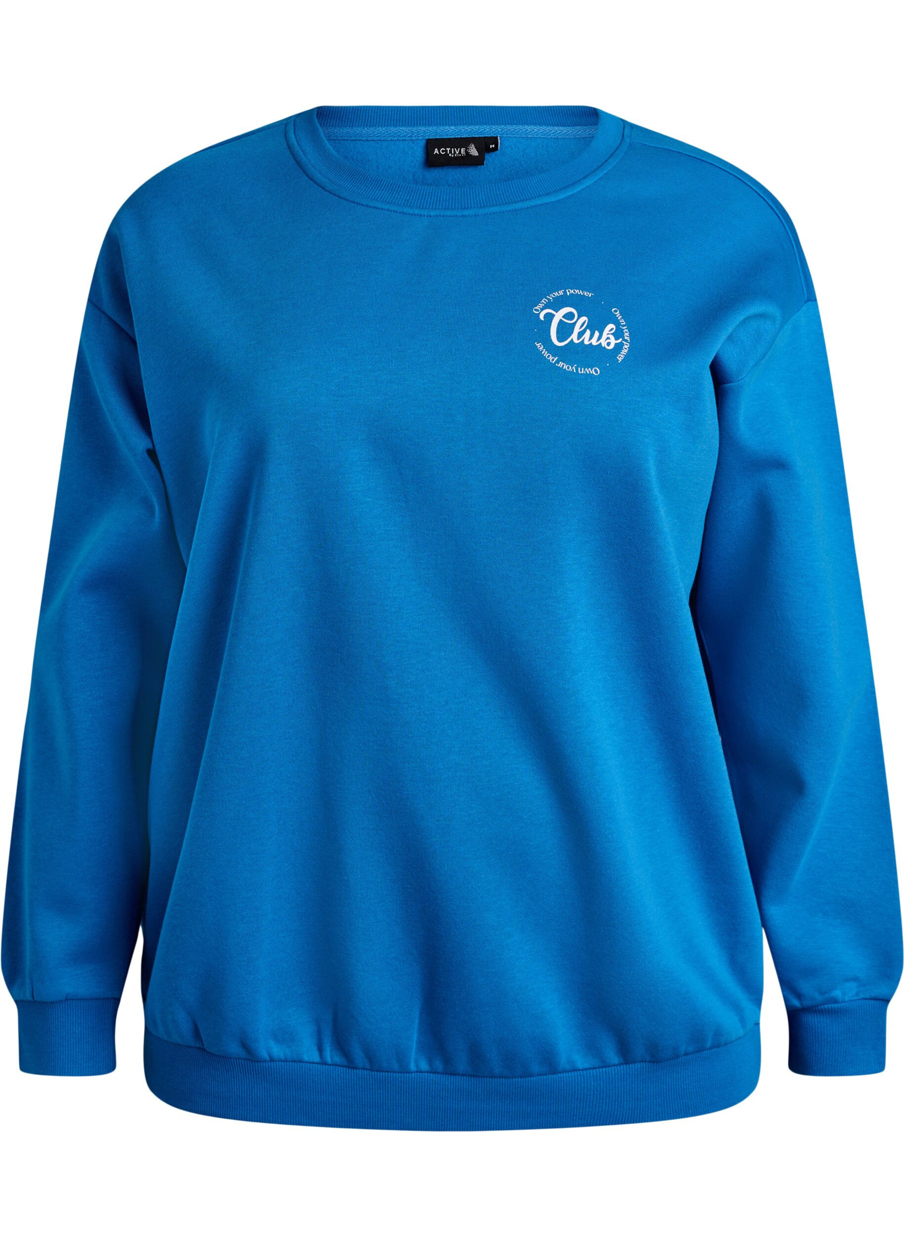 Sweatshirt with text print
