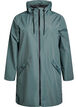 Rain jacket with pockets and hood, Green, Packshot image number 0