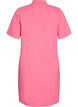 Short A-line polo dress, Pink, Packshot image number 1