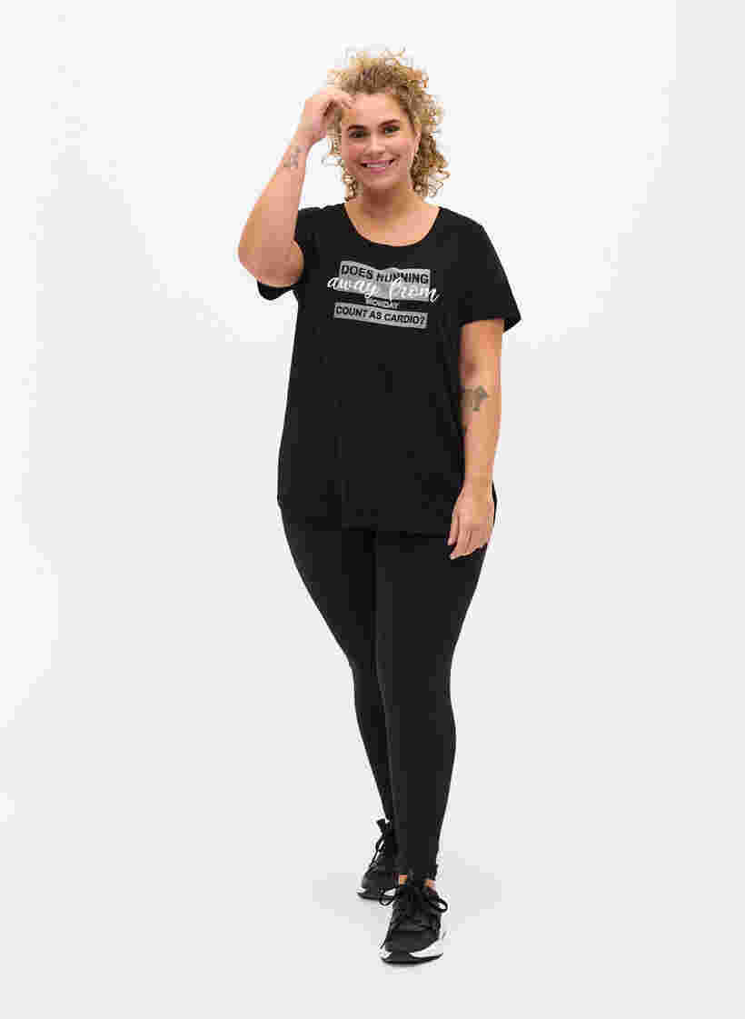 Sports t-shirt with print, Black Monday, Model image number 2