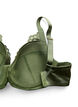 Padded underwired bra with lace, Green, Packshot image number 3