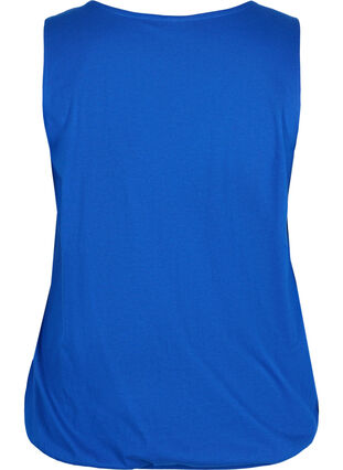 Cotton top with elasticated band in the bottom, Dazzling Blue, Packshot image number 1