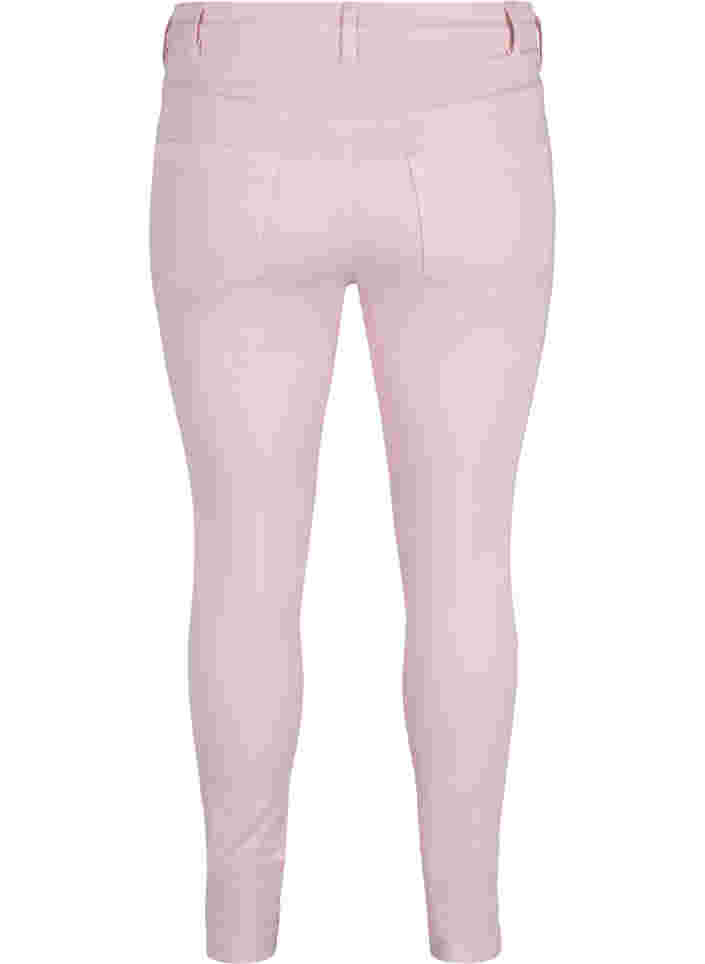 Super slim Amy jeans with high waist, Chalk Pink, Packshot image number 1