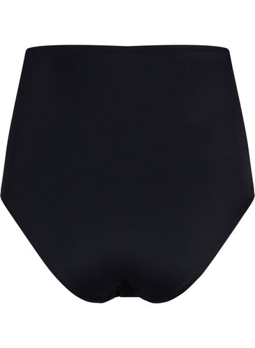 Bikini briefs with extra high waist, Black, Packshot image number 1