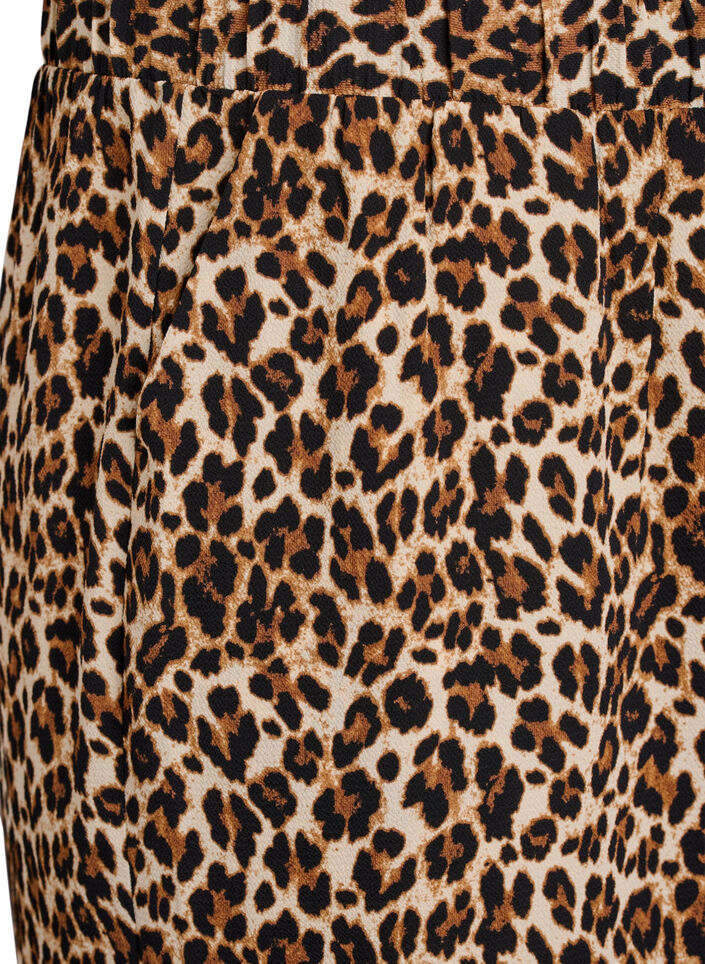 Culotte trousers with print, Green, Packshot image number 2