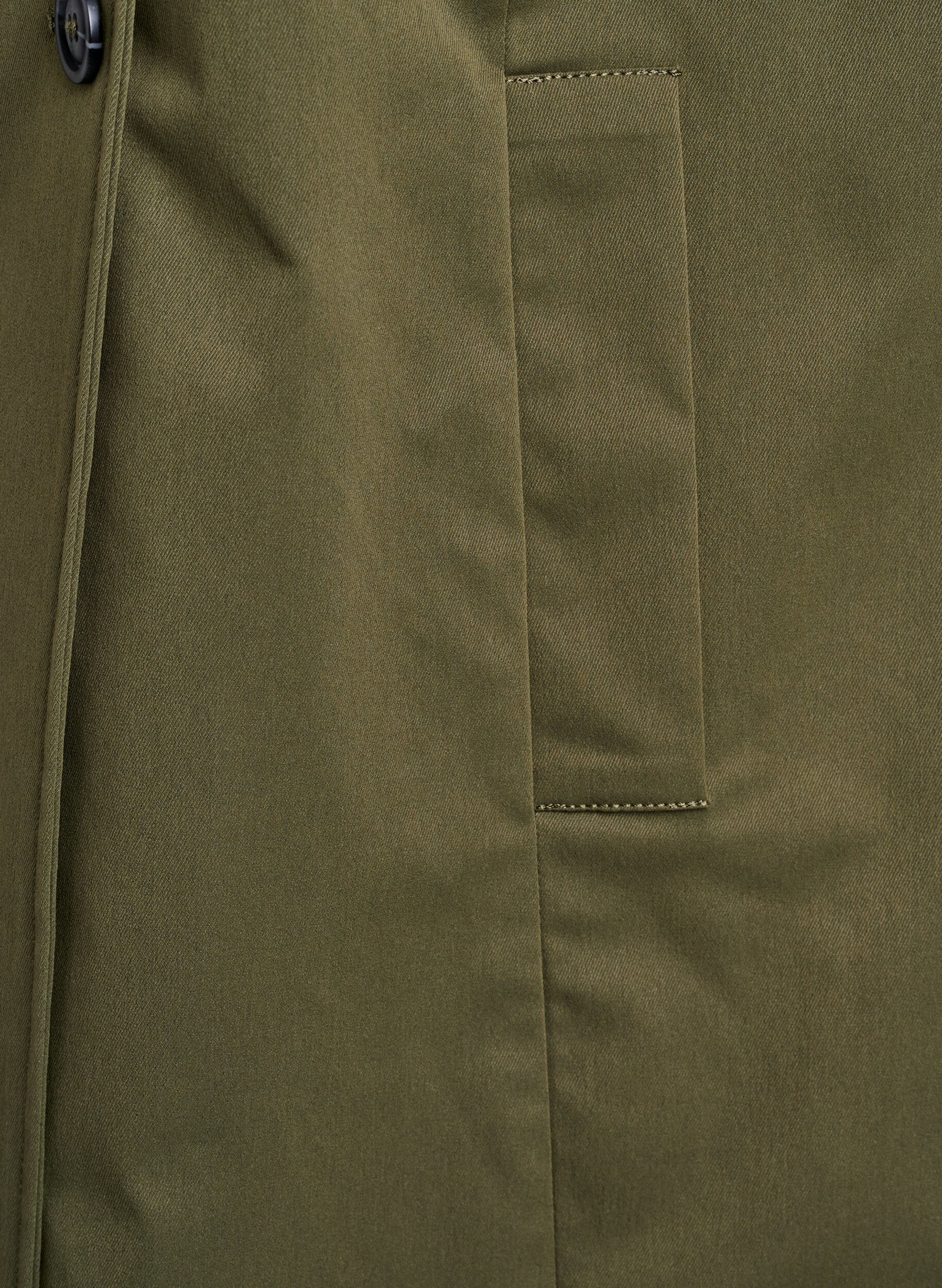 Zizzifashion Water-repellent spring jacket with an A-line cut, Green, Packshot image number 3