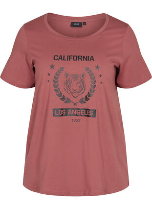 Cotton t-shirt with print, Apple Butter CALI, Packshot image number 0