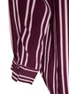 Striped nightshirt, Dark Bordeaux, Packshot image number 3