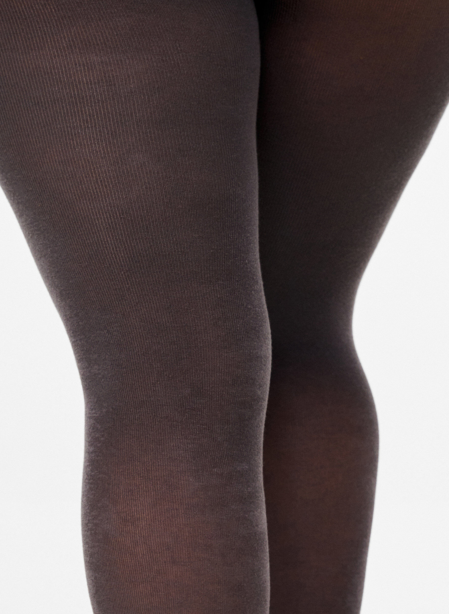Zizzifashion 150 denier tights with cashmere and viscose, Dark Grey, Packshot image number 2