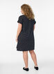 2-pack T-shirt dress with short sleeves, Black, Model image number 2