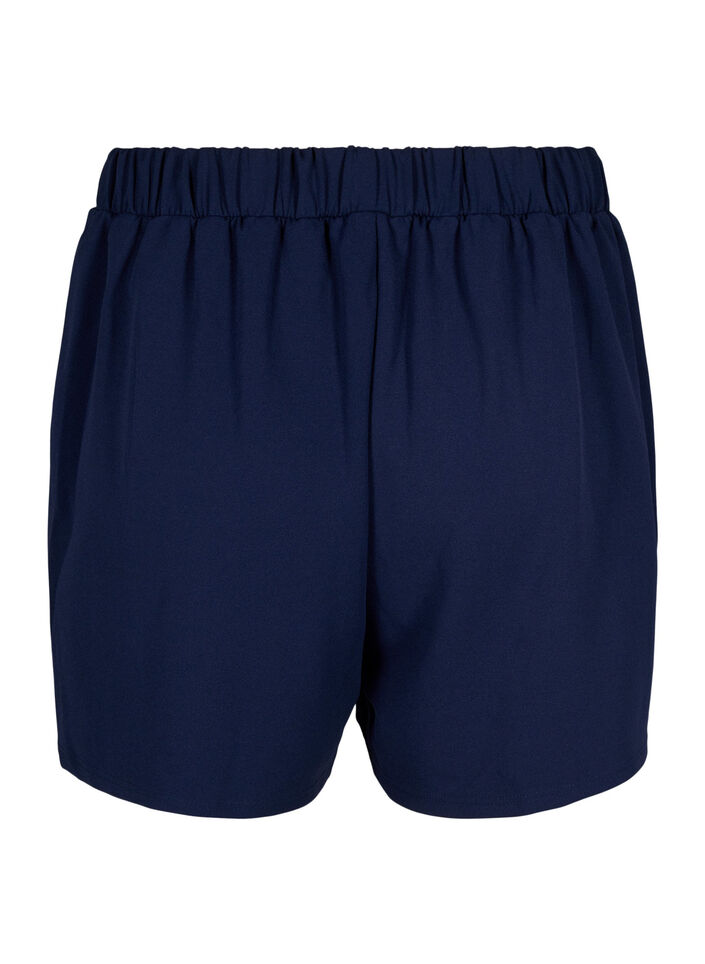 Loose shorts with pockets, Blue, Packshot image number 1