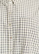 Checked shirt with a chest pocket, White, Packshot image number 2