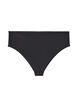 High-waisted Tai bikini briefs with gold detail, Black, Packshot image number 1