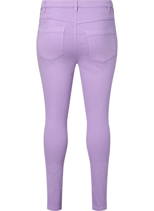 High waisted Amy jeans with super slim fit, Lavender, Packshot image number 1