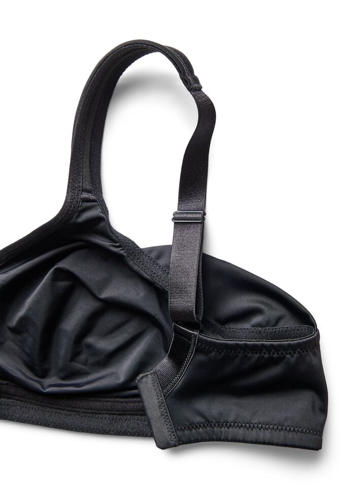 Comfort bra with padded straps, Black, Packshot
