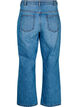 Straight fit jeans with a tie belt, Blue, Packshot image number 1