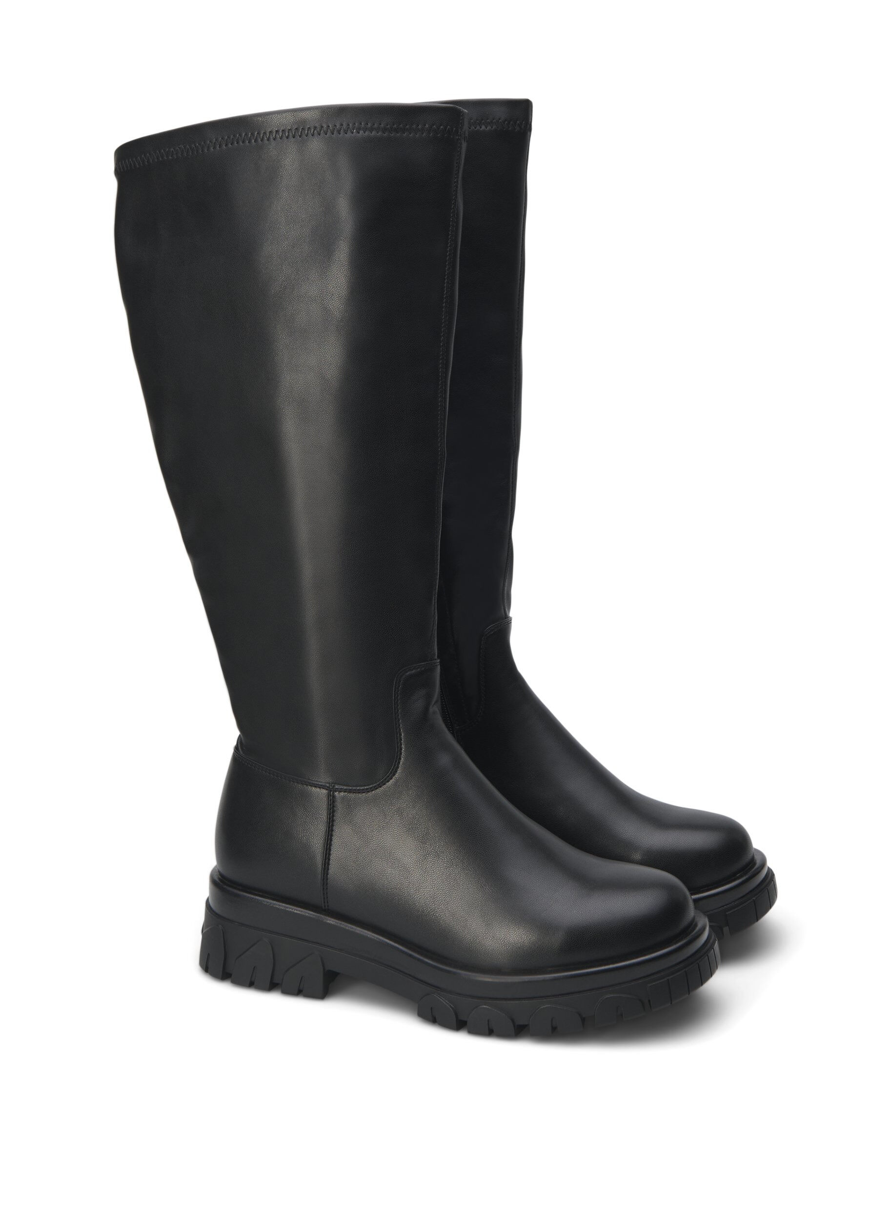 ZizzifashionBoot with long shaft, Black, Packshot image number 1