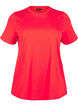 Basic cotton T-shirt with round neck, Red, Packshot image number 0