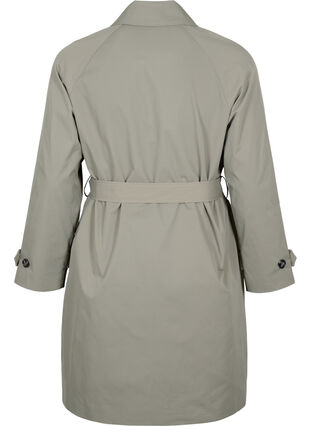Trench coat with pockets and belt, Sea Spray, Packshot image number 1