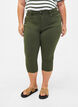 Tight fit Capri pants in a viscose blend, Thyme, Model image number 2