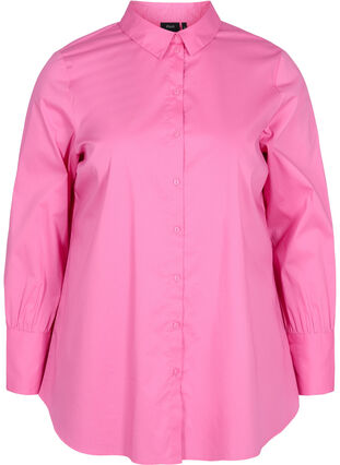 Long-sleeved shirt with high cuffs, Aurora Pink, Packshot image number 0