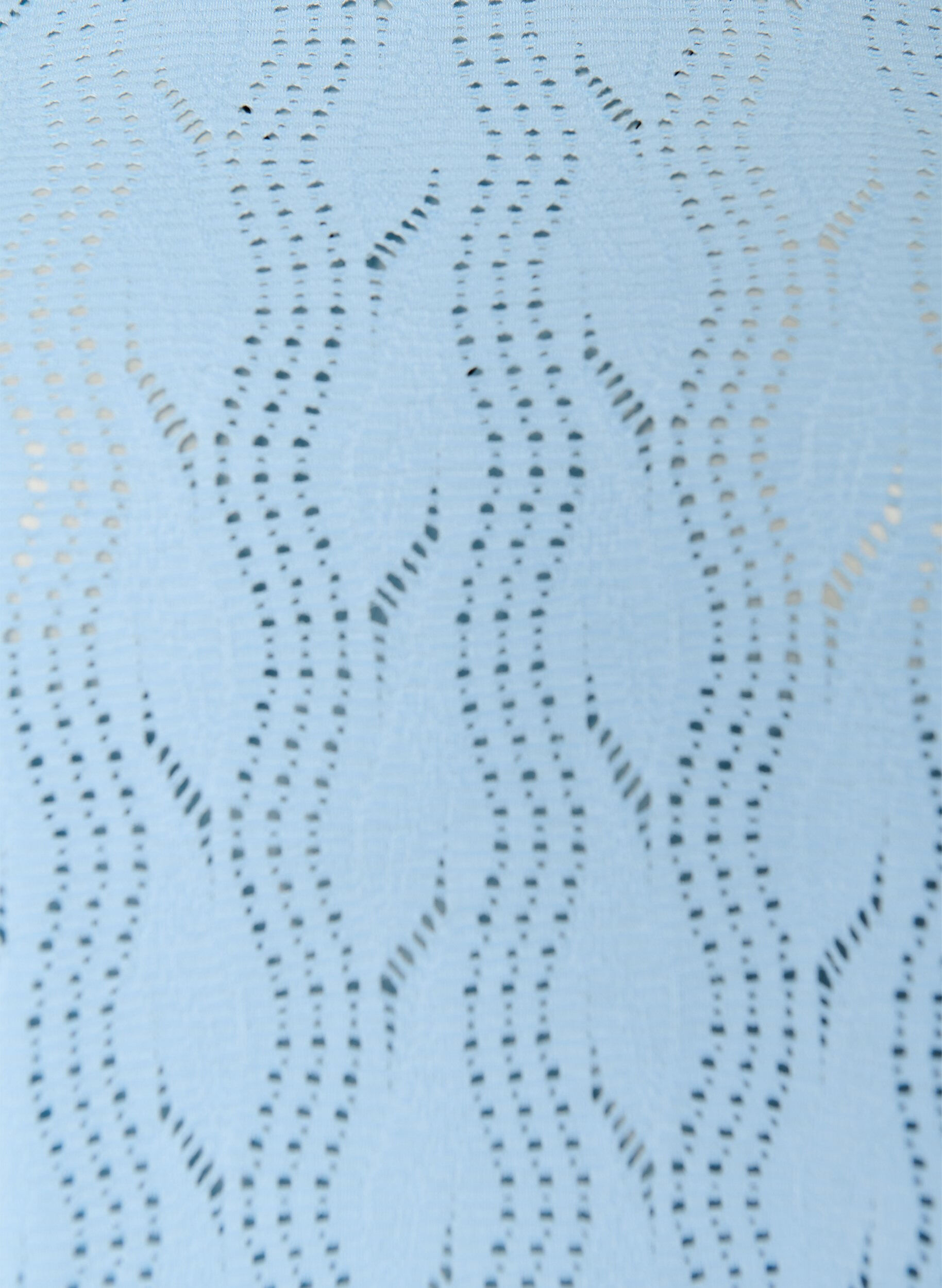 Zizzifashion Jersey t-shirt with eyelet embroidery, Light Blue, Packshot image number 2