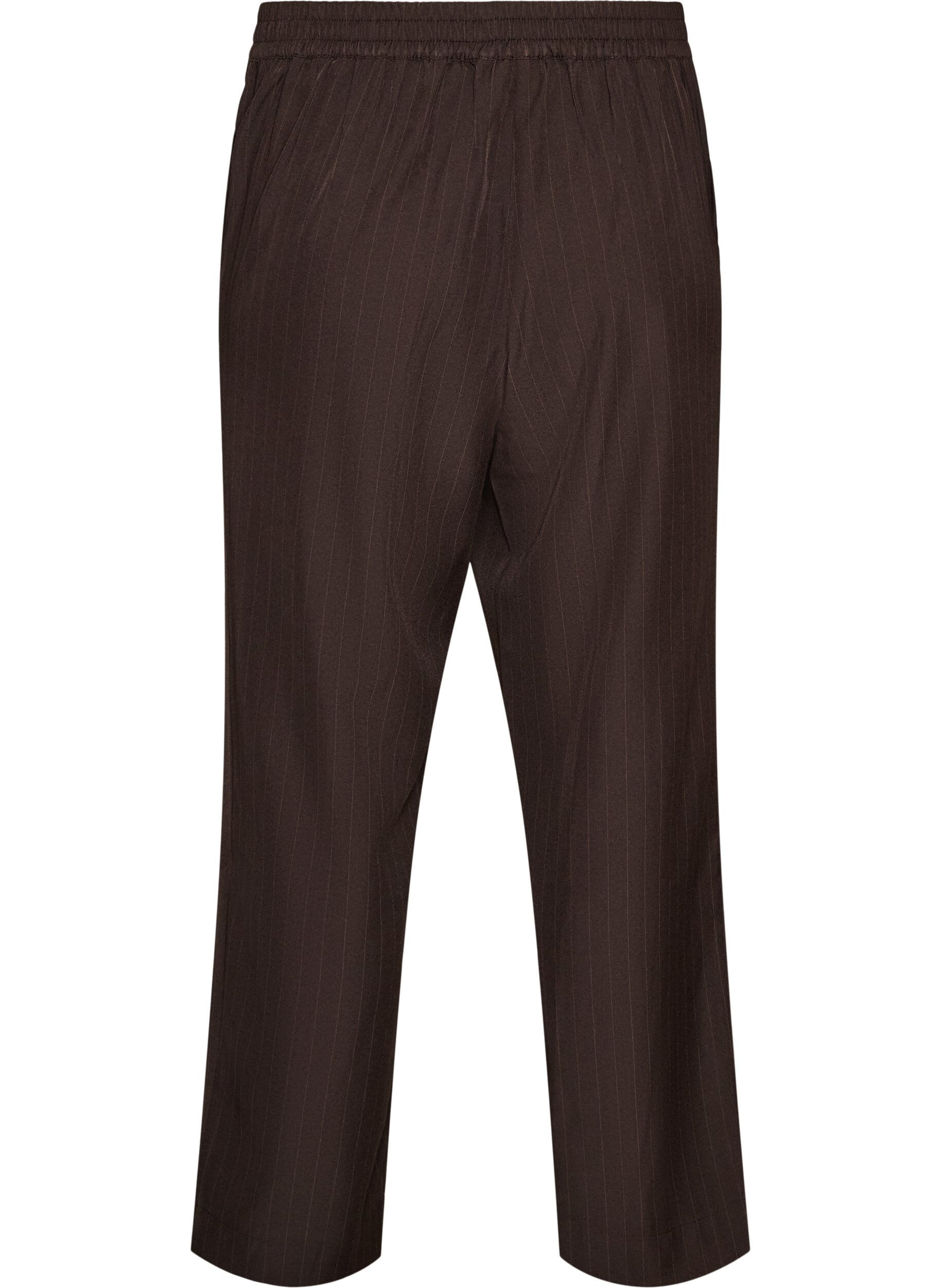 ZizzifashionLoose trousers with pockets, Brown, Packshot image number 1