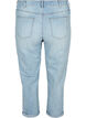7/8 jeans with rolled up hems and high waist, Light Blue, Packshot image number 1