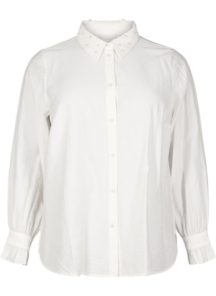 Shirt with pearls, Snow White, Packshot image number 0