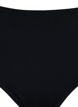 Bikini bottoms with a regular waist height, Black, Packshot image number 2