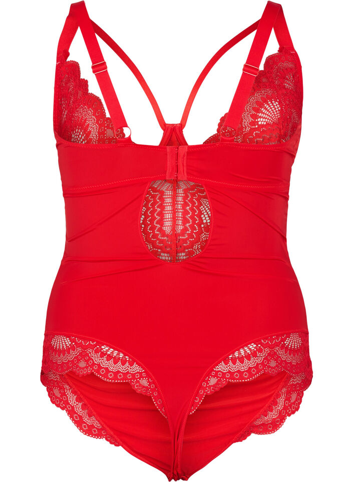 Bodystocking with underwire and string detail, Salsa, Packshot image number 1