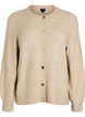 Cardigan in soft knit with gold-coloured buttons, Beige, Packshot image number 0