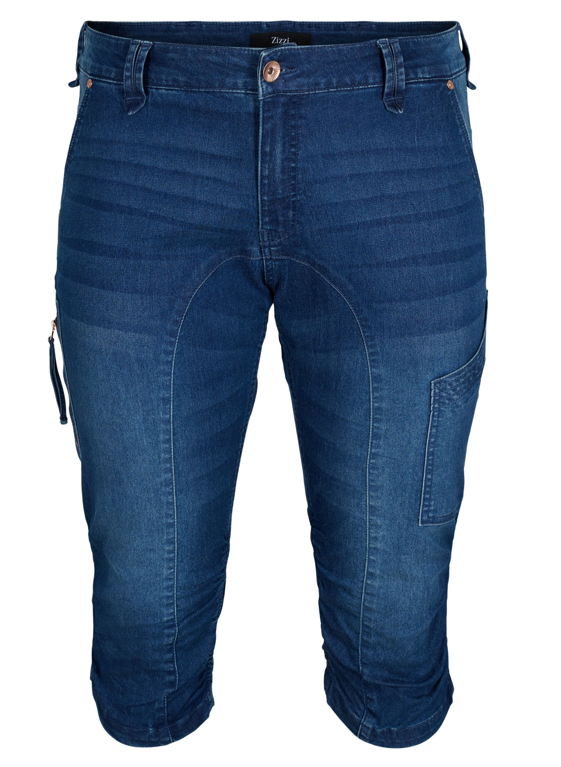 Women's Plus size 3/4 jeans - Zizzifashion